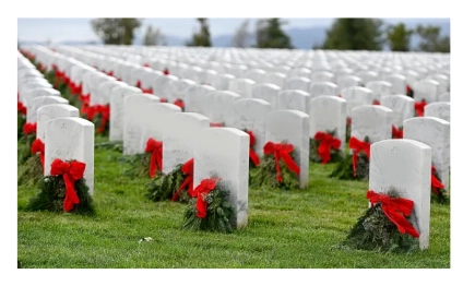 Photo of Military Graveyard.
