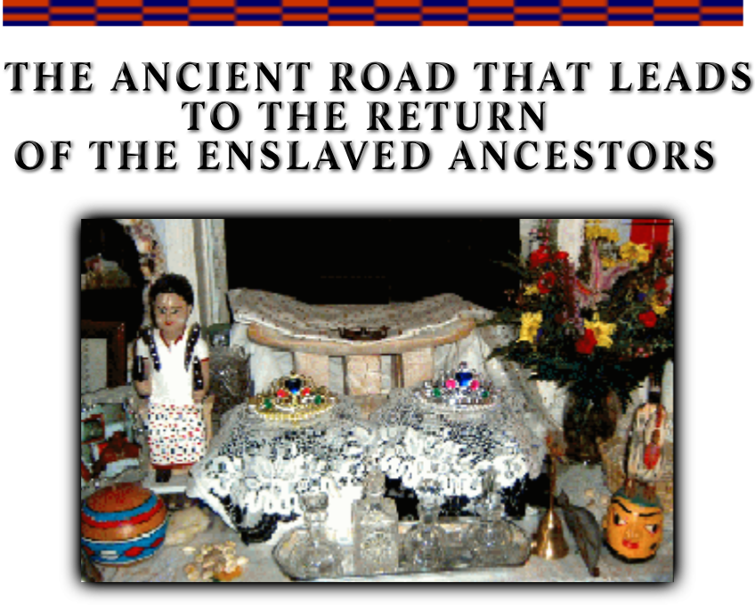 Tchamba shrine.