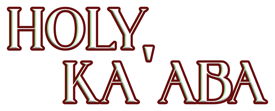 Holy Ka'aba title.