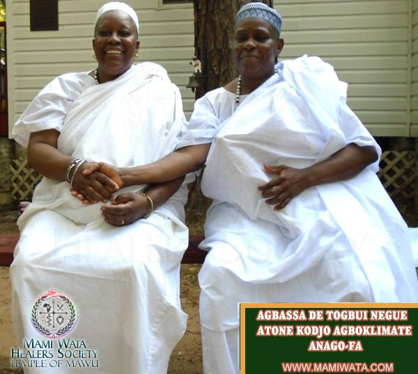Mama Zodede and Mama Zogbe.