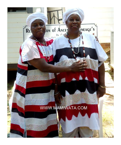 Mama Zodede and Mama Zogbe.