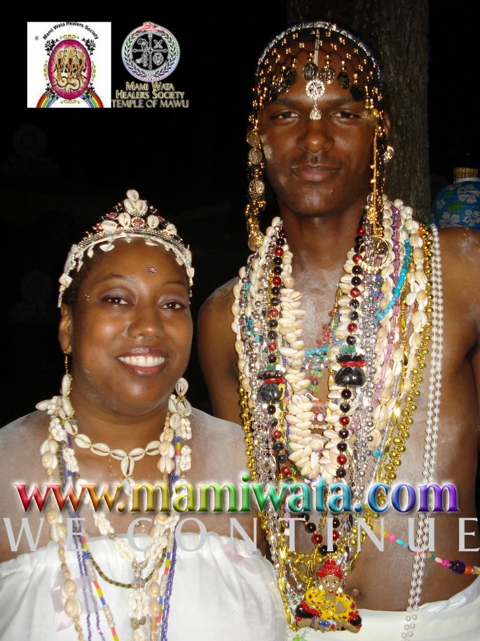 Mami Wata Devotees, Priests and Chiefs.