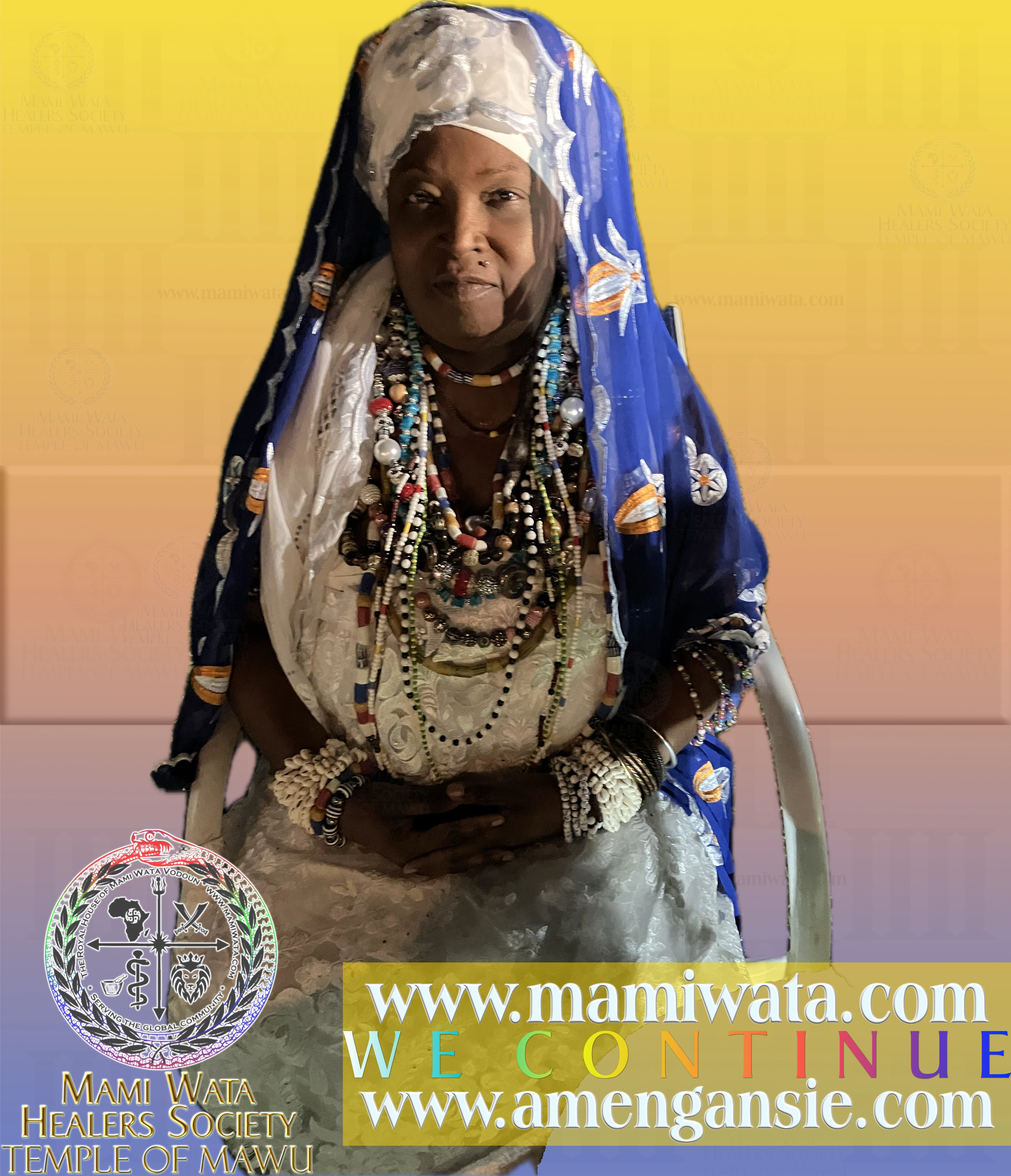 Mami Wata Devotees, Priests and Chiefs.