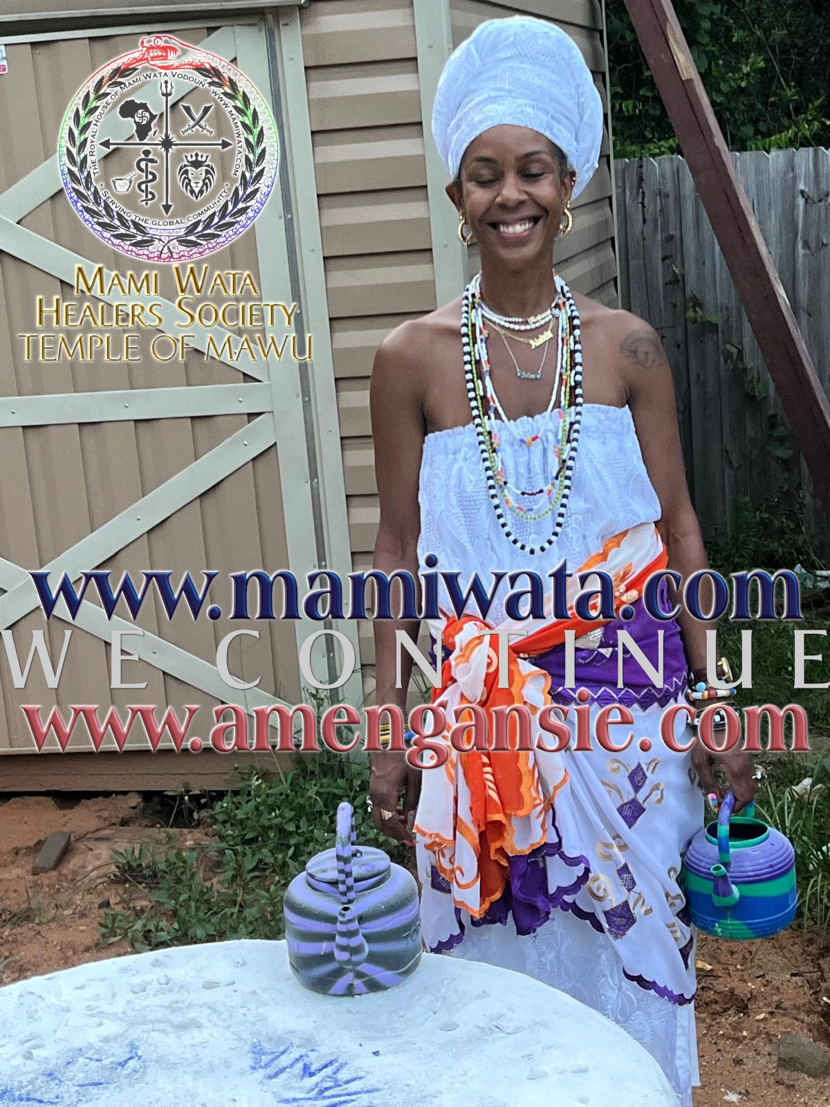 Mami Wata Devotees, Priests and Chiefs.