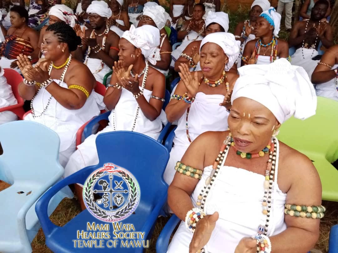 Mami Wata Devotees, Priests and Chiefs.