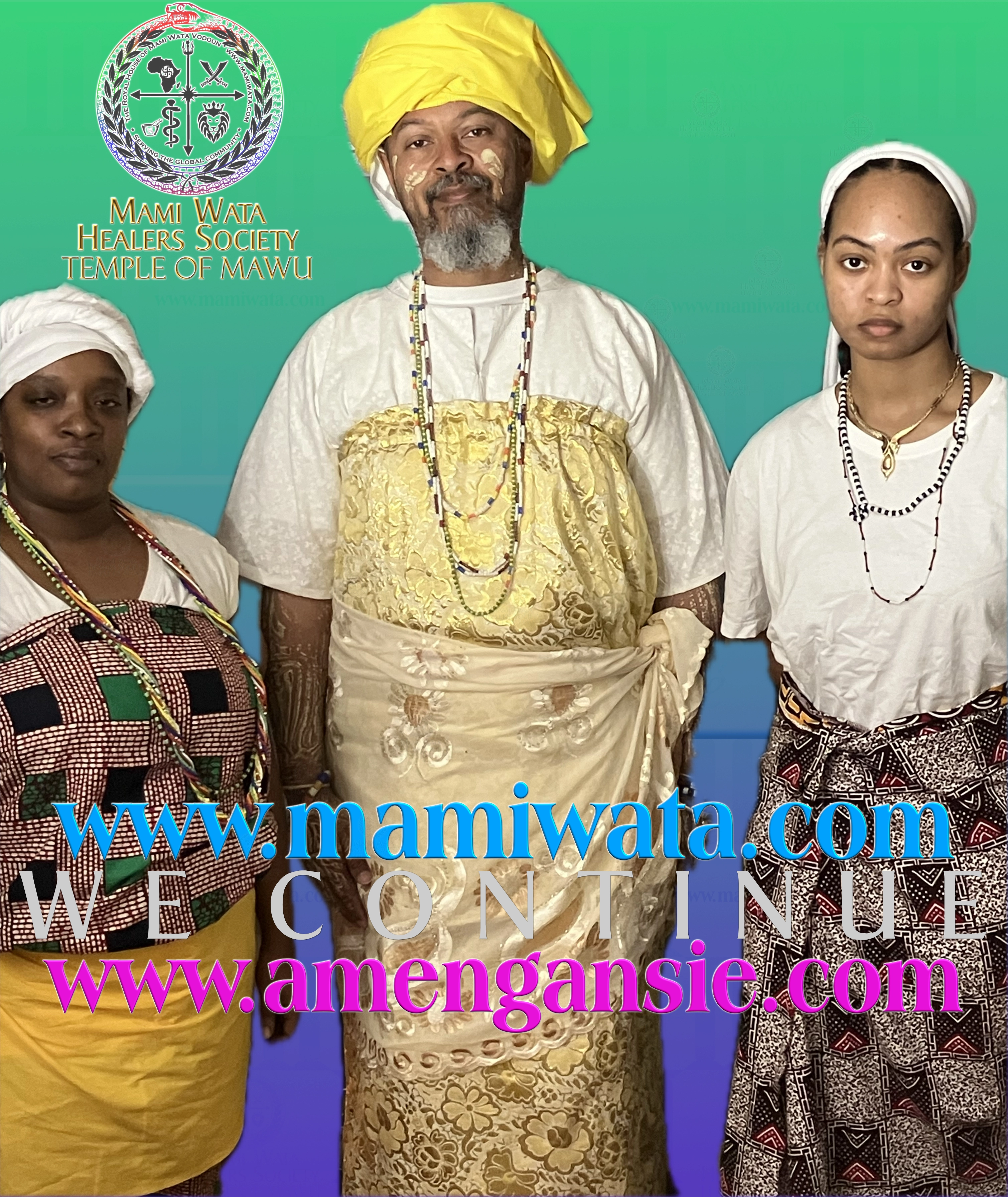 Mami Wata Devotees, Priests and Chiefs.
