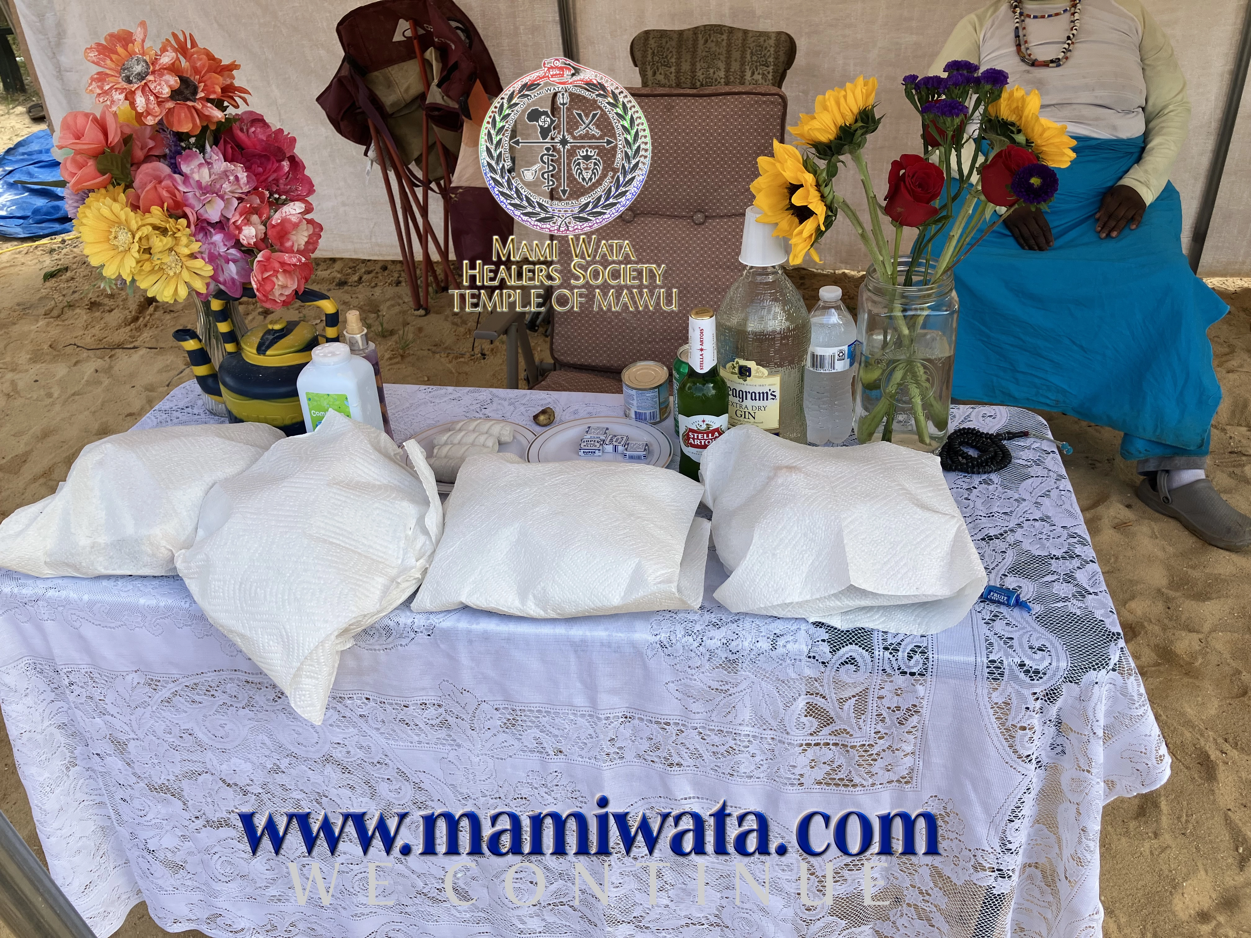 Mami Wata Devotees, Priests and Chiefs.