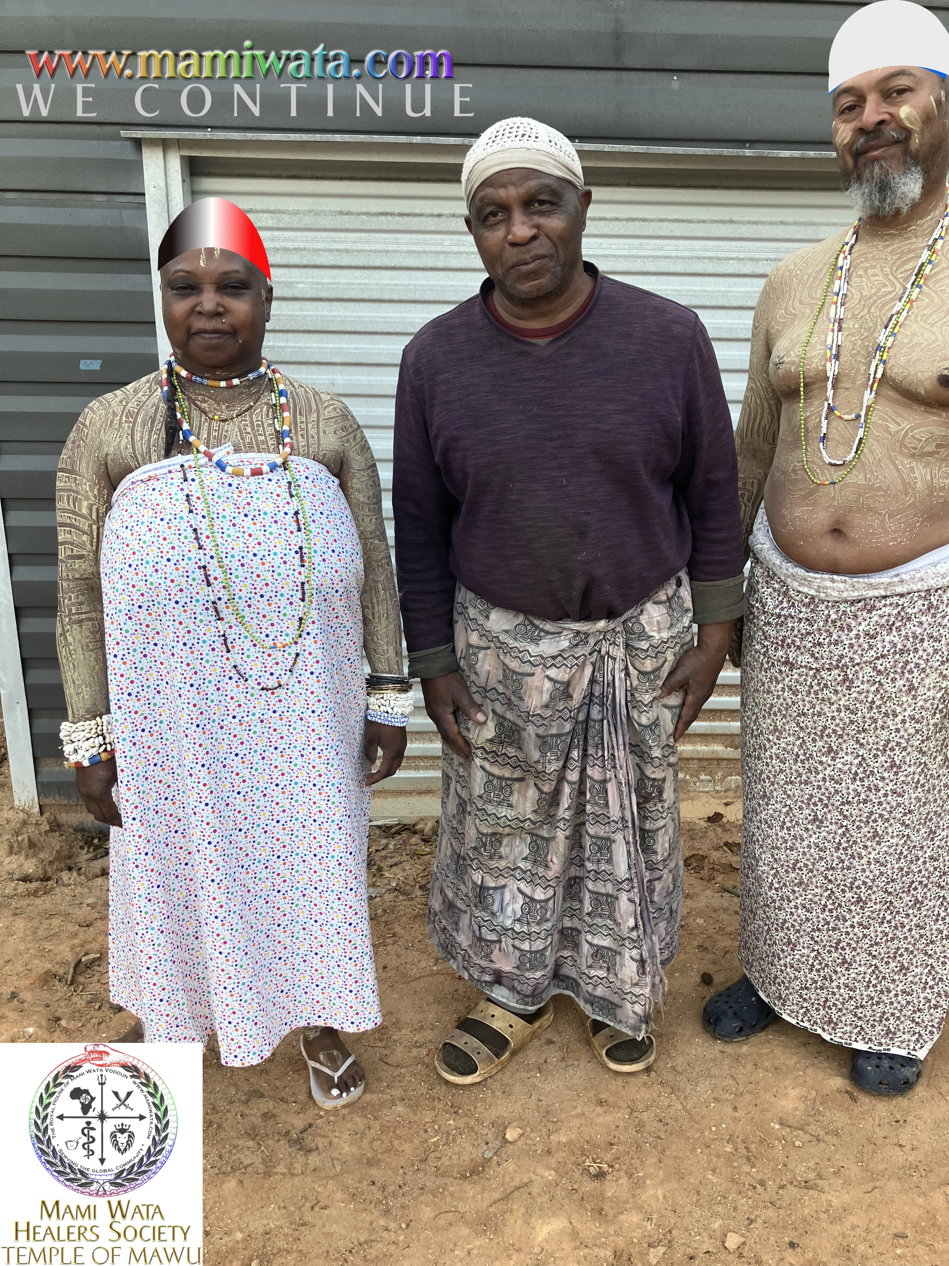 Mami Wata Devotees, Priests and Chiefs.