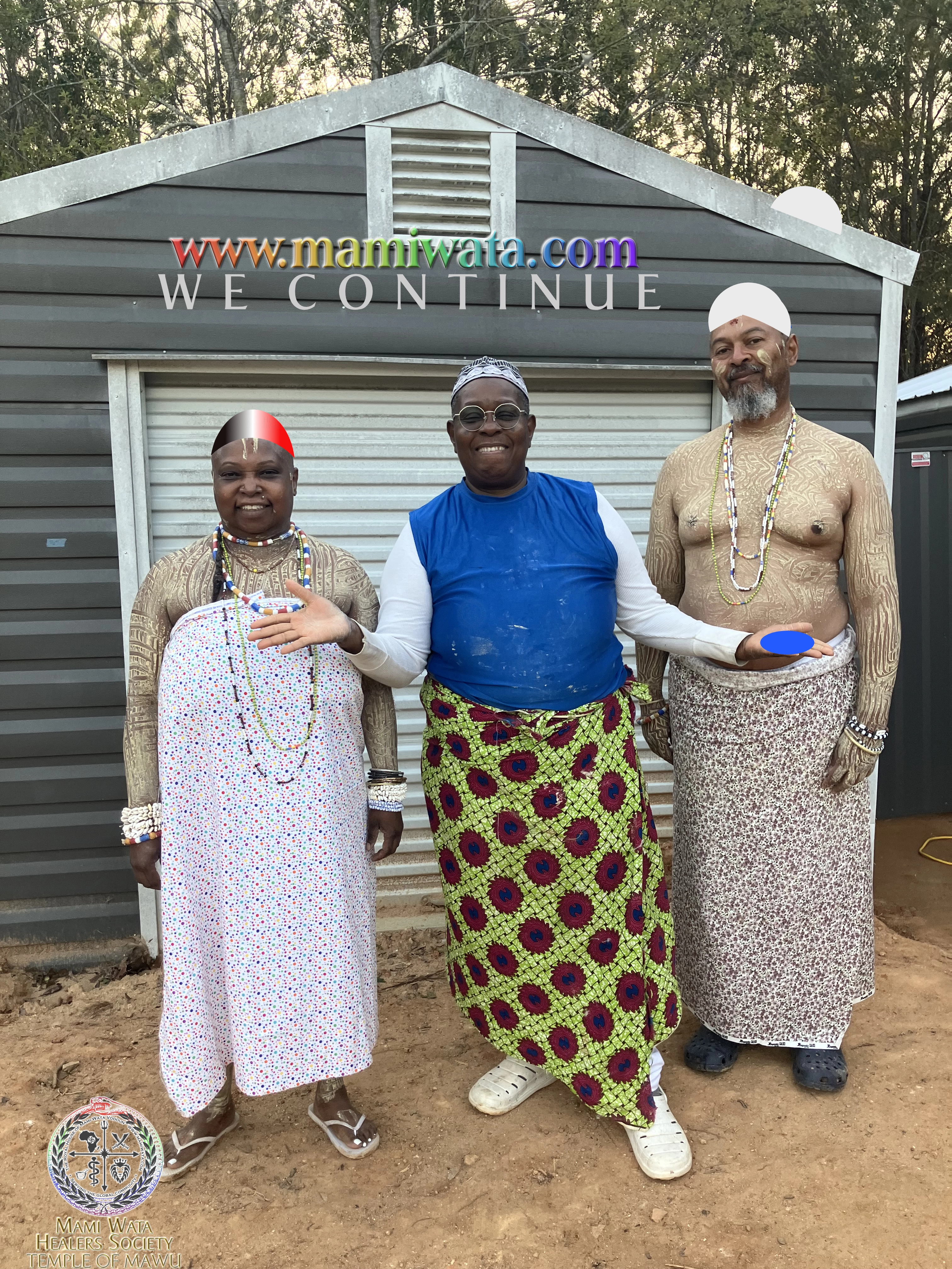 Mami Wata Devotees, Priests and Chiefs.
