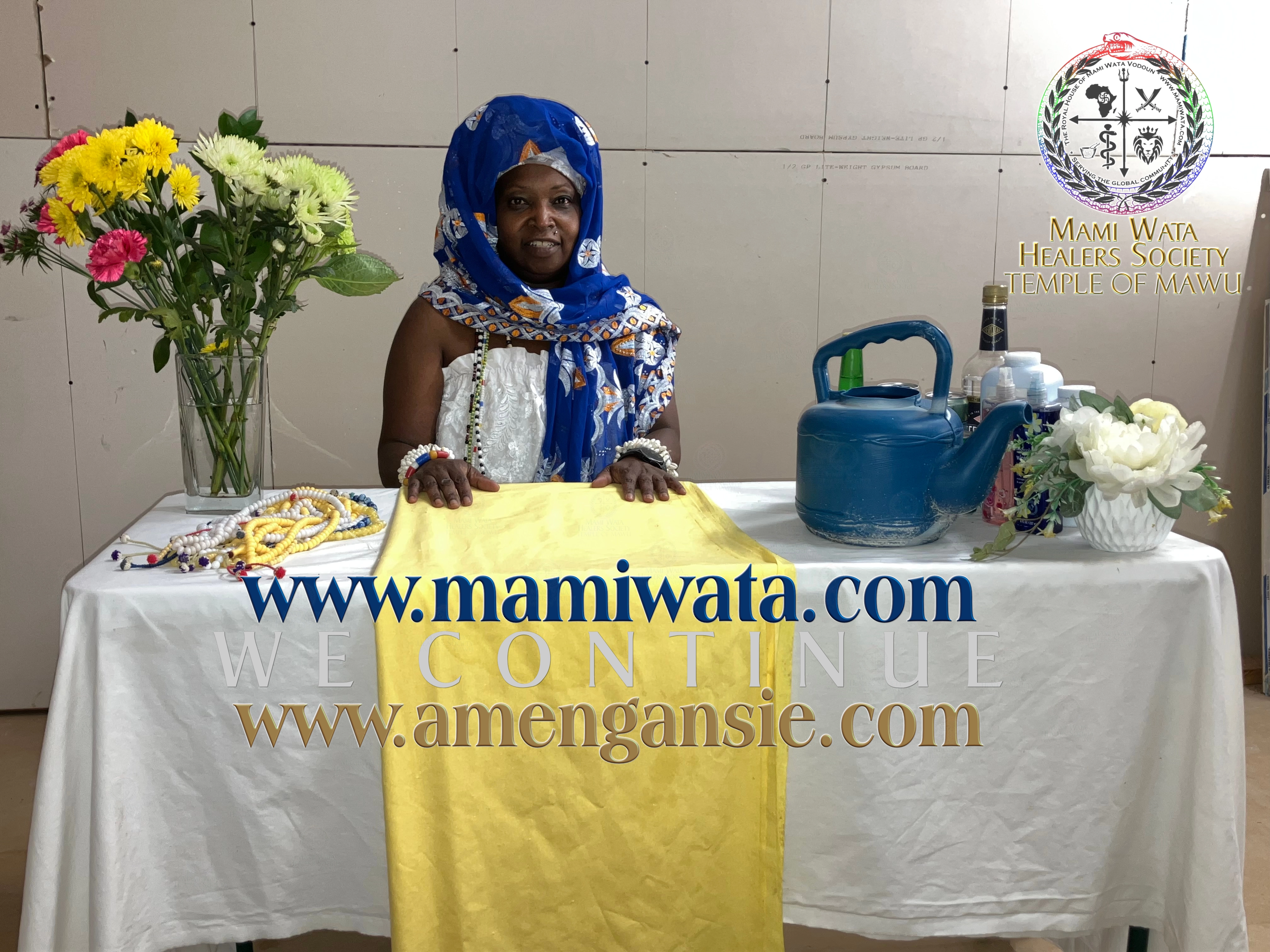 Mami Wata Devotees, Priests and Chiefs.