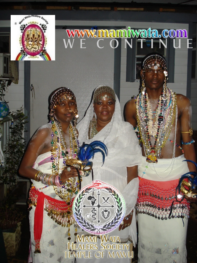 Mami Wata Devotees, Priests and Chiefs.