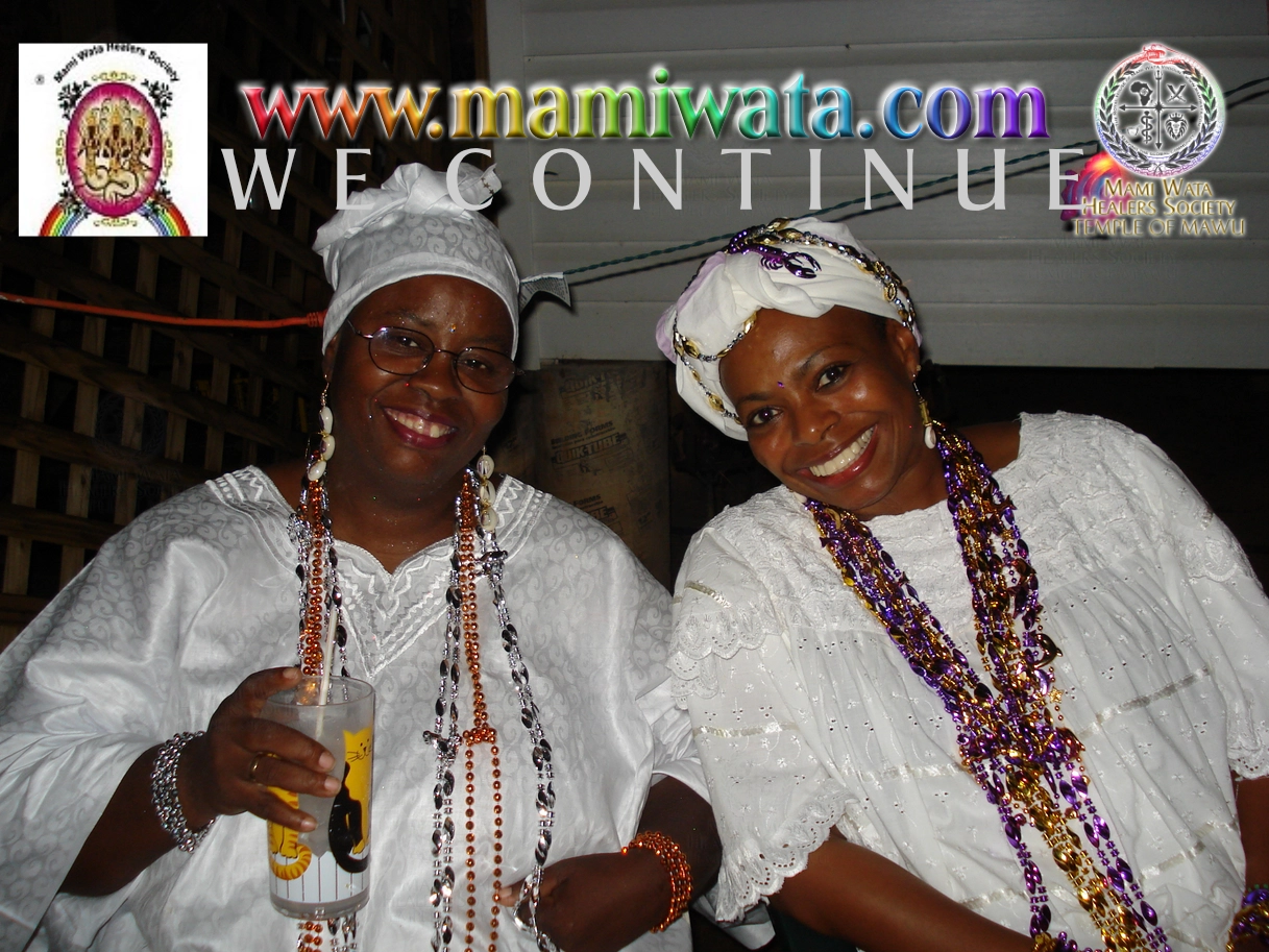 Mami Wata Devotees, Priests and Chiefs.