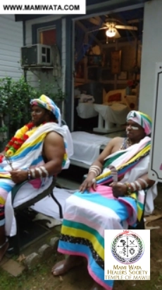 Mami Wata Devotees, Priests and Chiefs.