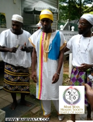 Mami Wata Devotees, Priests and Chiefs.