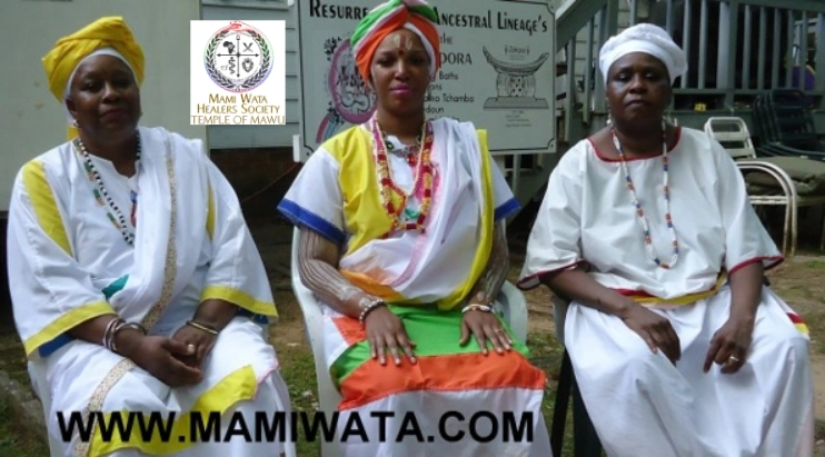 Mami Wata Devotees, Priests and Chiefs.