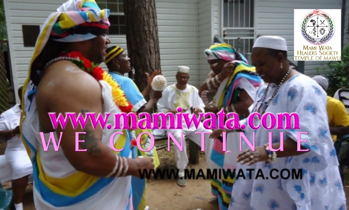 Mami Wata Devotees, Priests and Chiefs.