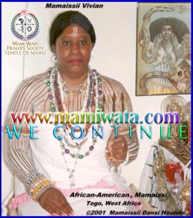 Mami Wata Devotees, Priests and Chiefs.