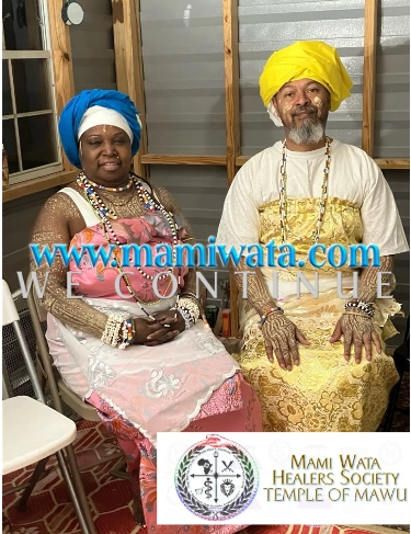Mami Wata Devotees, Priests and Chiefs.