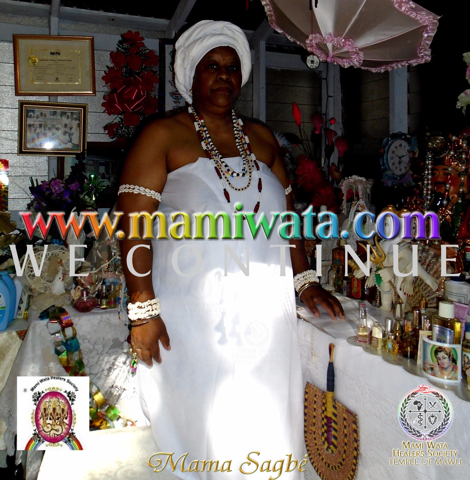 Mami Wata Devotees, Priests and Chiefs.