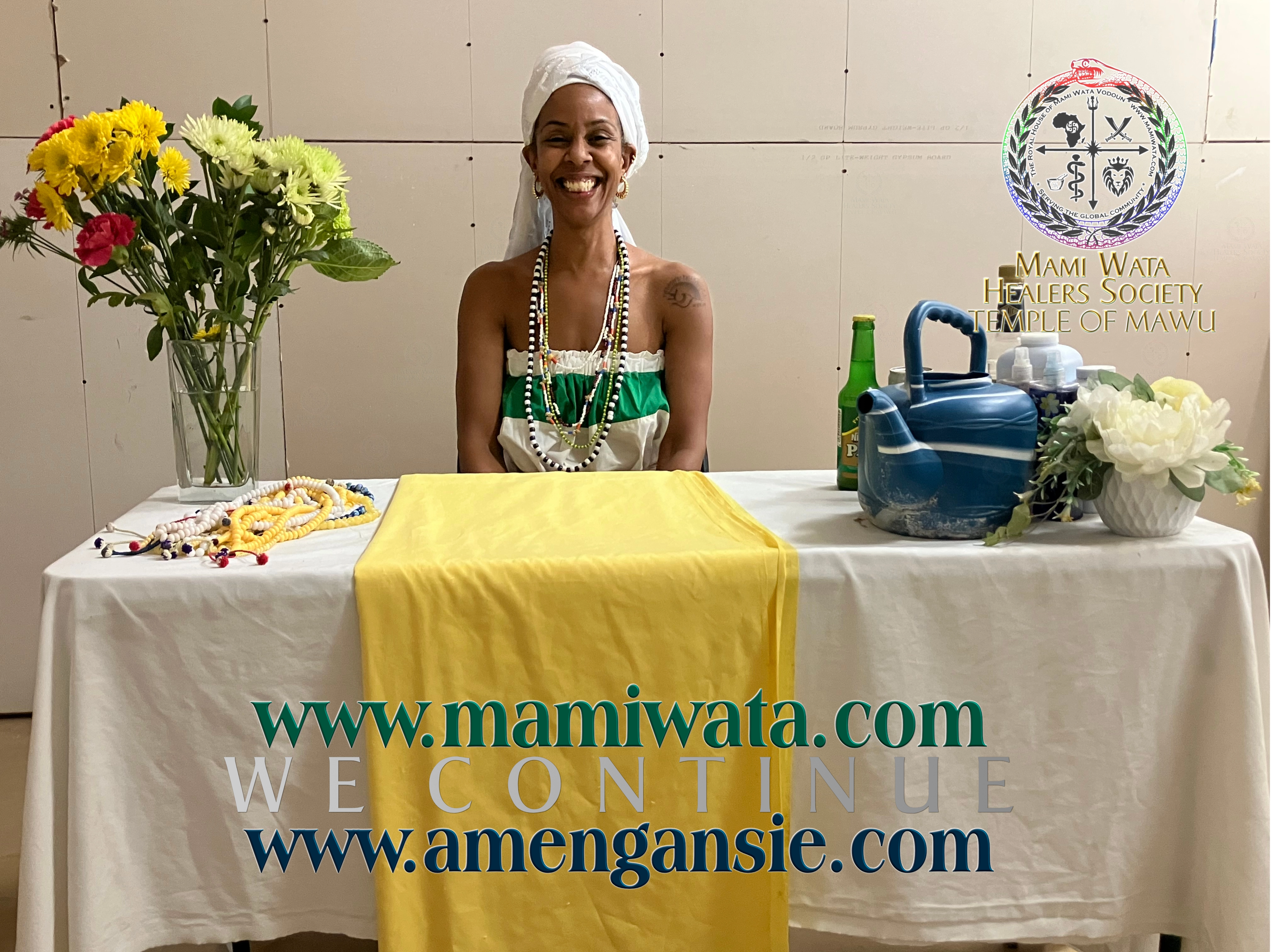 Mami Wata Devotees, Priests and Chiefs.