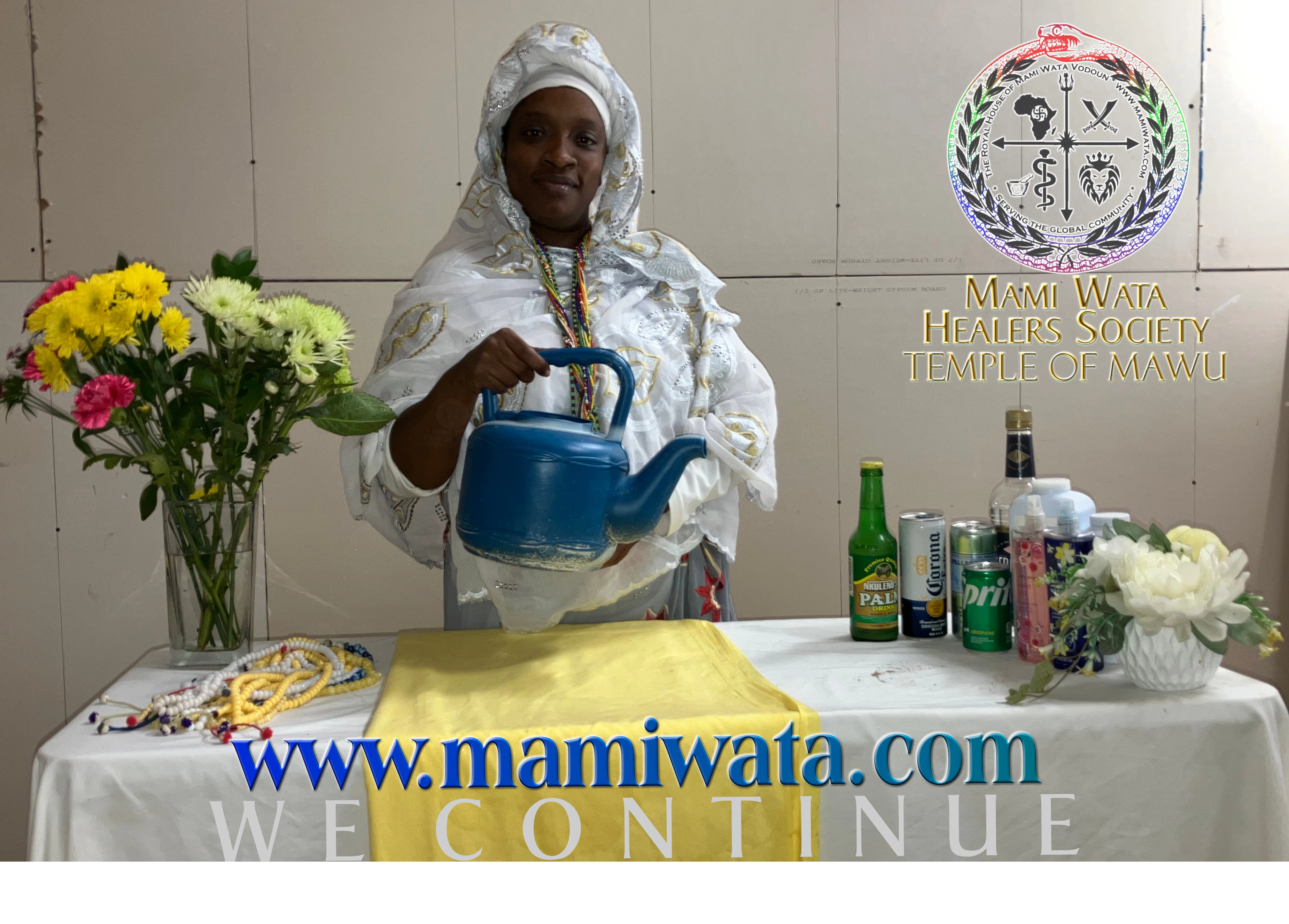 Mami Wata Devotees, Priests and Chiefs.